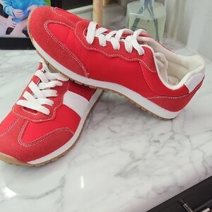 Red Athletic Shoes for Women